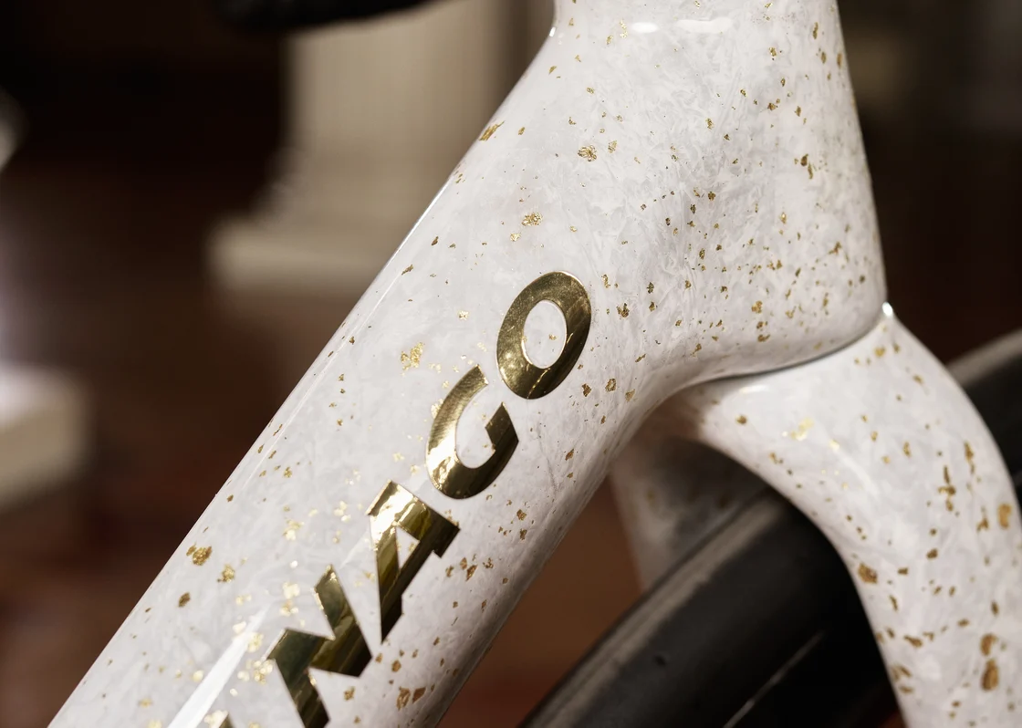 Colnago C72 La Scala - detail mufen a lakování